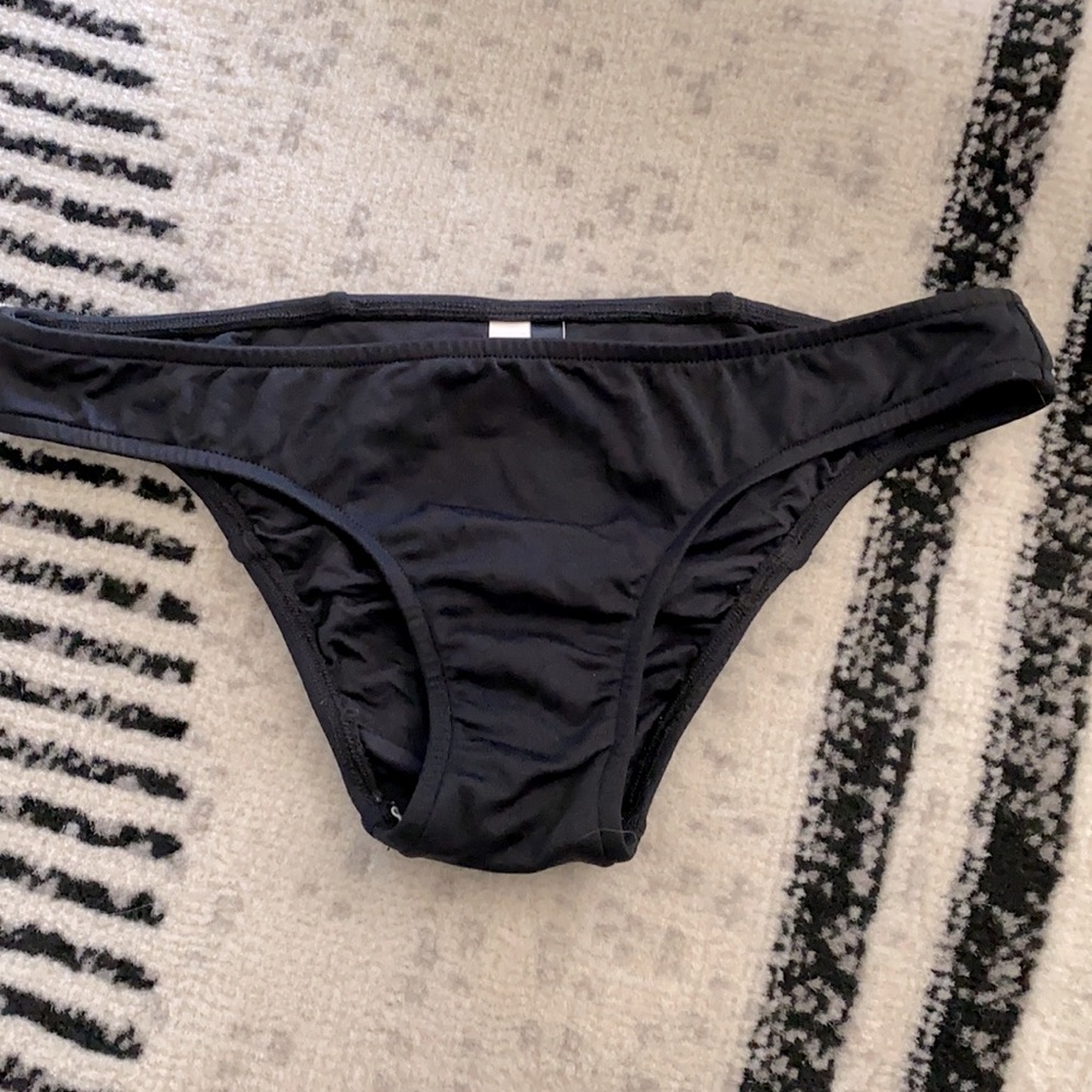 Black bikini bottoms
